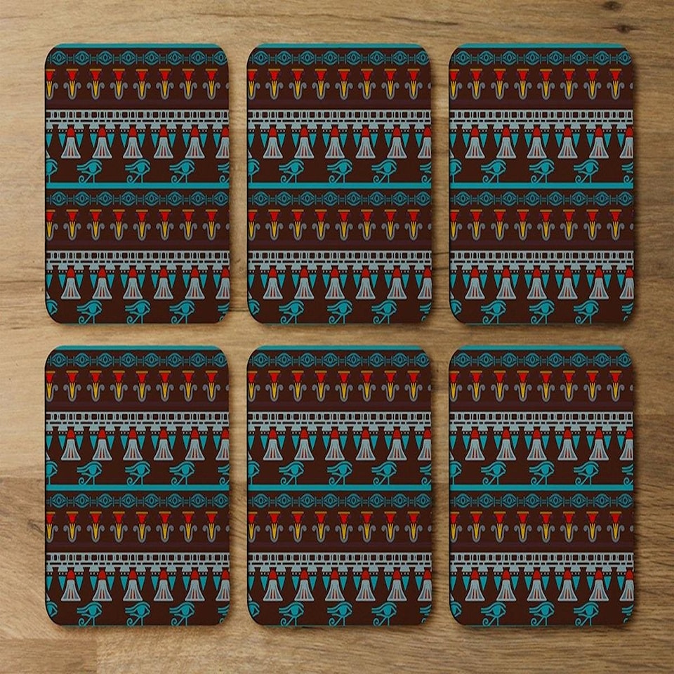 image 1 of Ethnic silhouettes (Coaster)