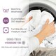 image 5 of Lynmark® Incontinence Bed Pads Non Slip - Washable, Absorbs 2L, 90 x 85cm White | 4 pack | Single