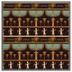 image 3 of Orange & black hieroglyphs (Picture Frame) Brown | M
