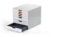 image 2 of Durable VARICOLOR MIX Desktop Organiser 7 Drawer Colour Coded Storage | A4+ | White