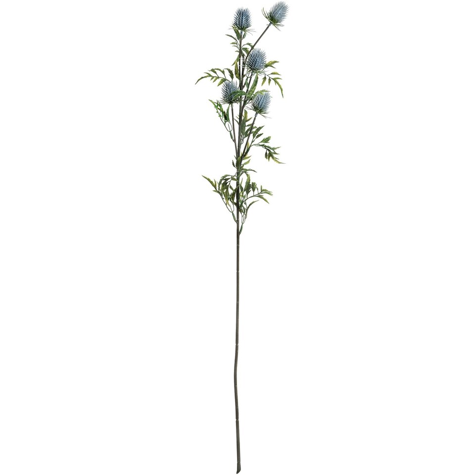 image 1 of Hill Interiors Artificial Eryngium Thistle - Soft Blue - One Size