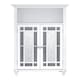 image 1 of Teamson Home Wooden Bathroom Floor Cabinet Doors Windsor White