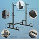 image 4 of HOMCOM Multifunction Barbell Squat Rack Adjustable Height Weight Lifting