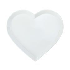 Mikasa Serving Platter White Porcelain Heart Shaped 30cm