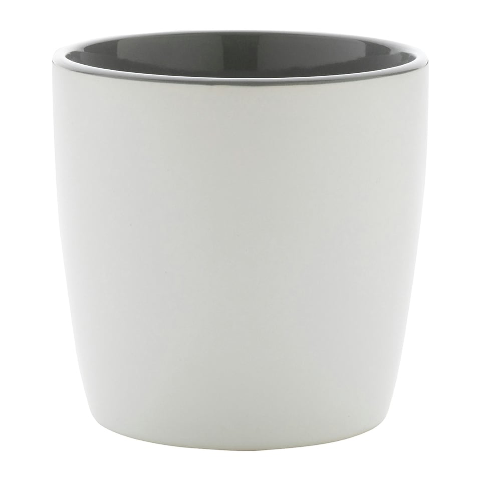 image 1 of XD Collection Inner Two Tone Ceramic 300ml Mug - White - One Size