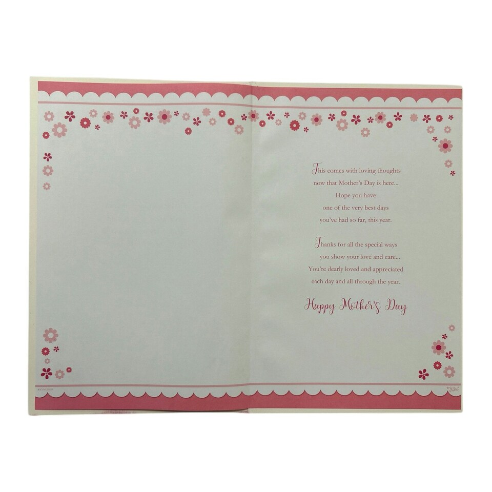 image 1 of From Both Of Us Flower Head Design Mother's Day Boxed Card