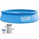 image 1 of 10ft x 30in Easy Set Pool with Filter Pump | Above Ground Swimming Pool | Blue