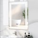 image 2 of COSTWAY Bathroom  Vanity Mirror Wall Mirror 3 Colors LED Lights