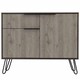 image 2 of small sideboard with 2 doors and drawer NE915 Brown