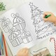 image 7 of Personalised 'It's Christmas' Fairy Colouring Book