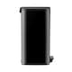 image 7 of Harbour Housewares Square Stainless Steel Kitchen Pedal Bin - 30L - Black | Black | Black