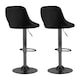 image 2 of Neo Black Faux Leather Bar Stools