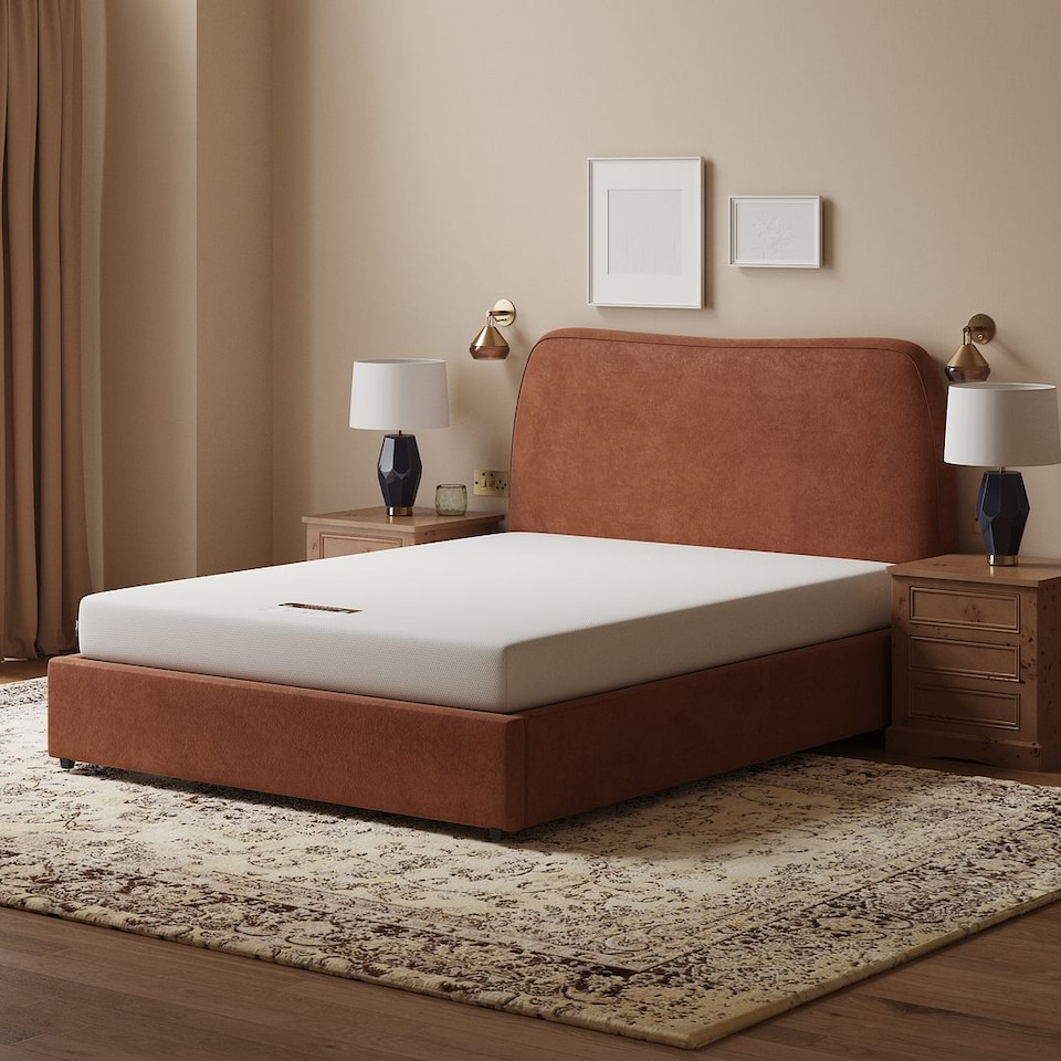 image 1 of Visco Therapy Foam Mattress 18cm - Medium Comfort, Cooling Layer, UK Made | White | White | Small Double | 1