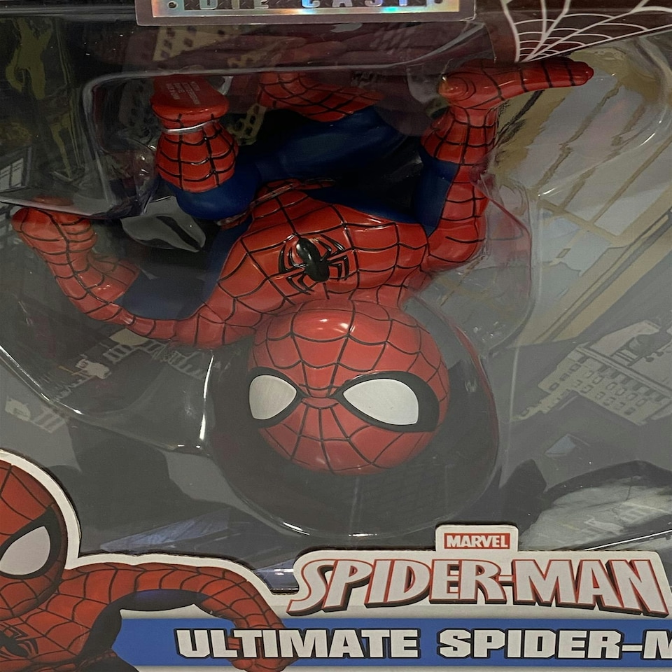 image 1 of Ultimate Spiderman M256 6 Inch Metal Diecast Figure Jada 97984 253223005