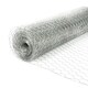 image 2 of True Products Galvanised Chicken Wire Netting - Rabbit Poultry Pet Garden Fence 50mm Mesh - 0.6m x 50m