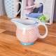 image 6 of Nicola Spring Hand-Printed Milk & Sugar Set - 300ml - Orange Orange