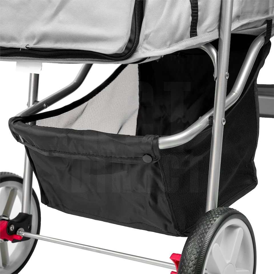 image 1 of KCT Grey Pet Stroller Grey