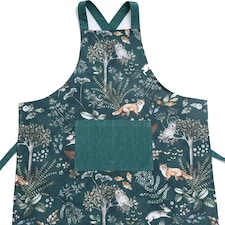 MM Living Briar Cotton Apron With Dual Patch Pocket