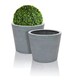 image 4 of Primrose Grey Polystone Round Planter - Medium H35cm x Dia 40cm - 52 Litres
