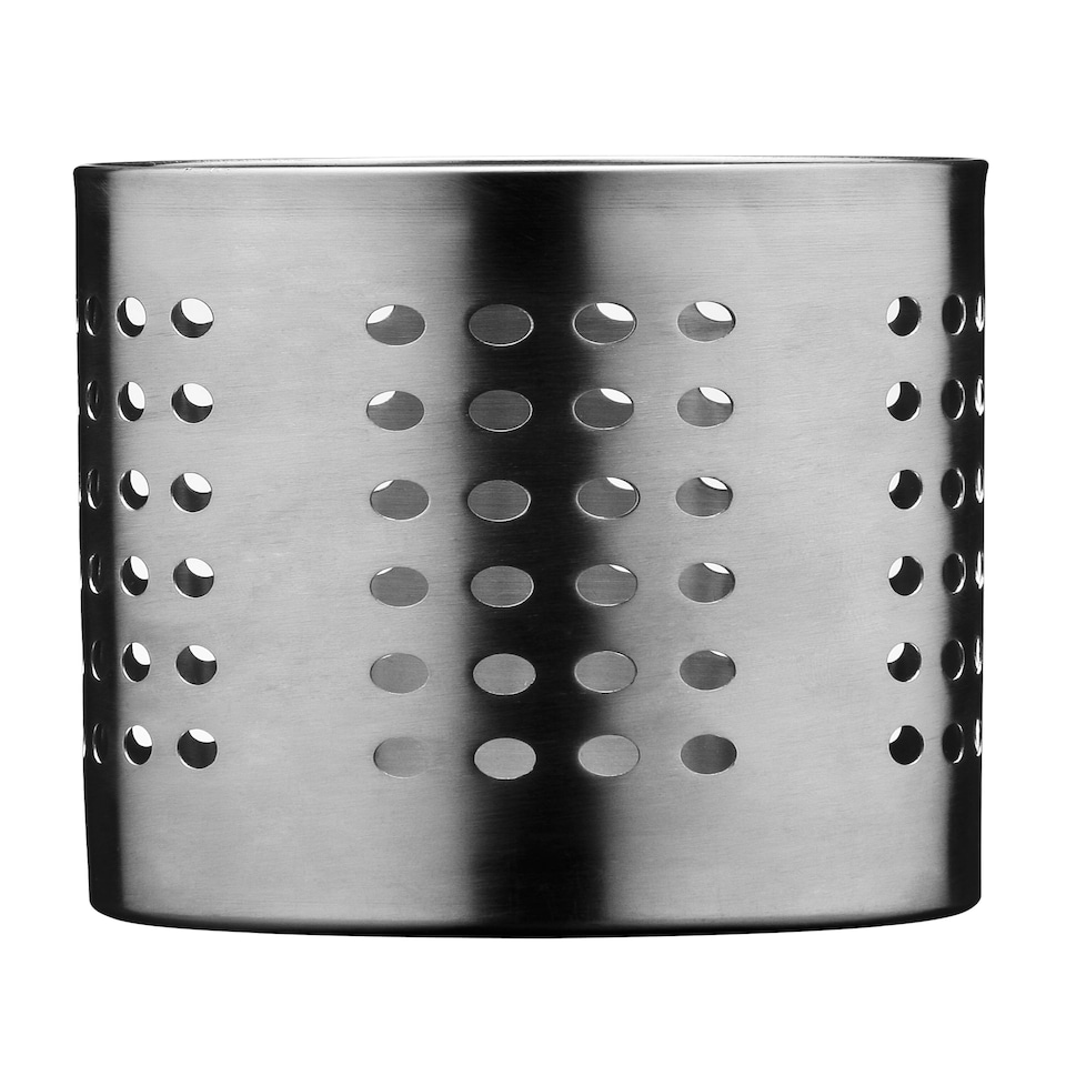 image 1 of Essentials by Premier Brushed Stainless Steel Cutlery Caddy