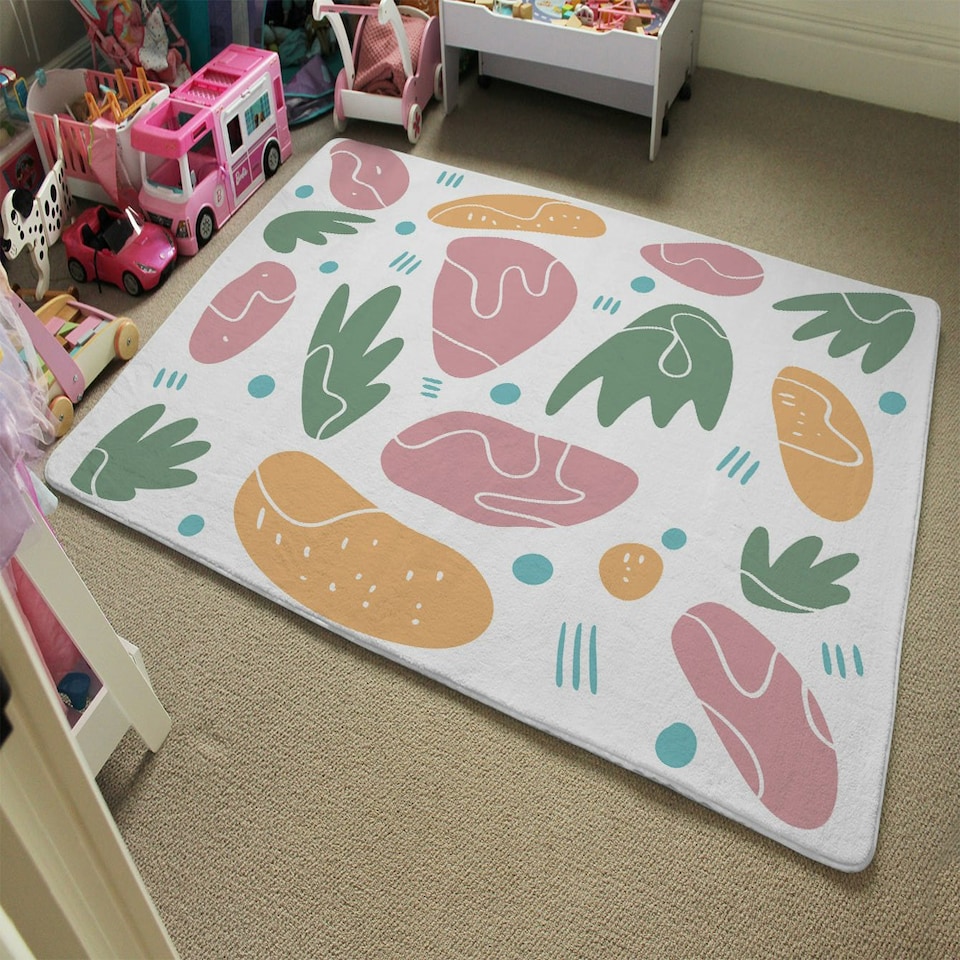 image 1 of Abstract nature illustrations (Rug) | Multi | XL