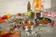image 4 of Kuhn Rikon Allround Stainless Steel Induction Safe 3-Piece Mixed Cookware Set