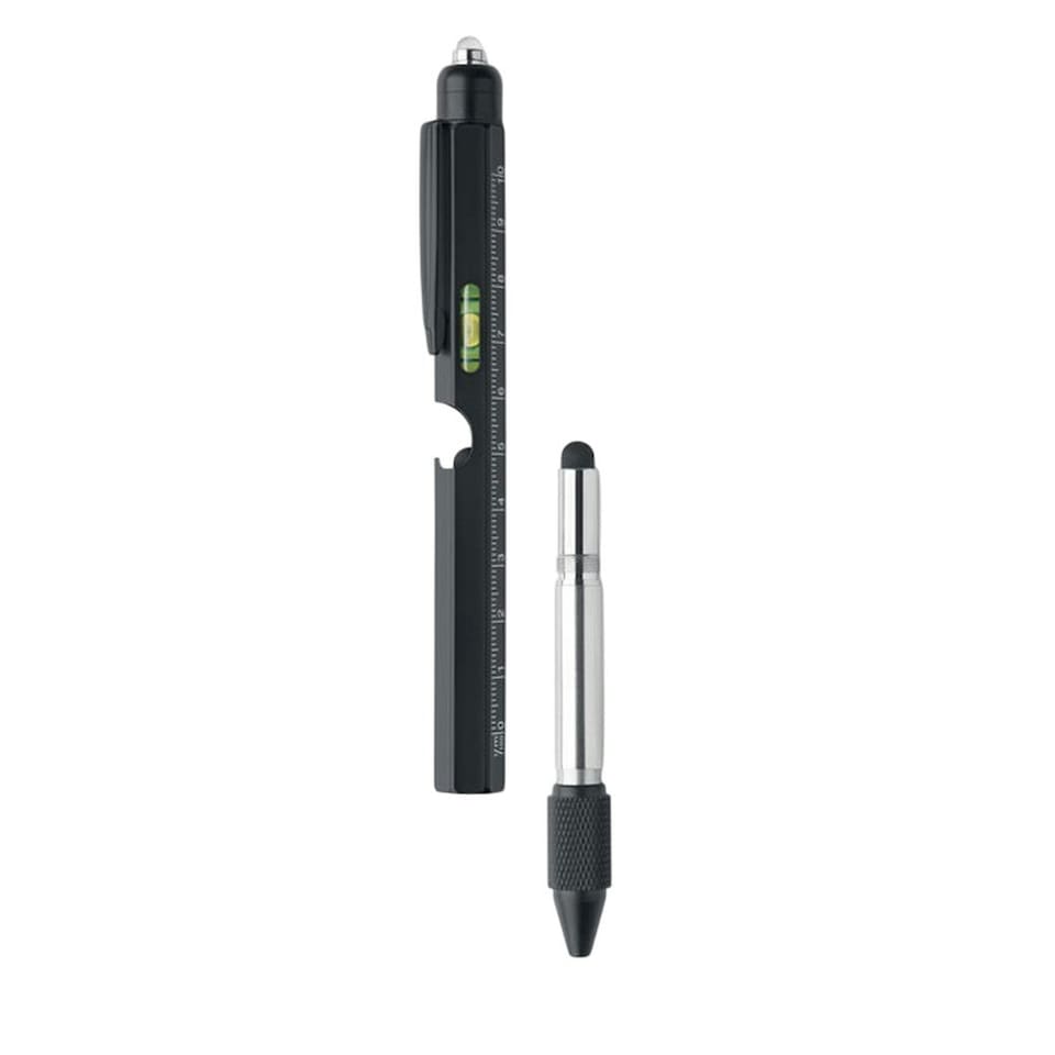 image 1 of MidOcean Retool Spirit Level Pen - Black - One Size