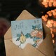 image 3 of Katsushika Hokusai Japanese Art Card Bush Warbler And Roses
