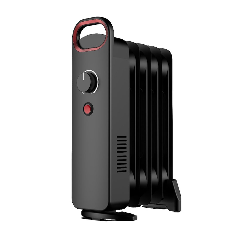 image 1 of GEEPAS Mini Oil Filled Radiator Heater 5 Fin Portable  500W