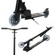 image 2 of Black - Deluxe 2 Wheel Scooter