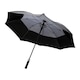 image 1 of XD Collection Impact Aware RPET Automatic Stormproof Stick Umbrella - Anthracite - One Size