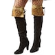 image 7 of Corsair lady costume | Yellow | black/yellow | 1
