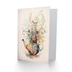 image 2 of Wildflower Floral Spring Bouquet Teapot Vase Birthday Card