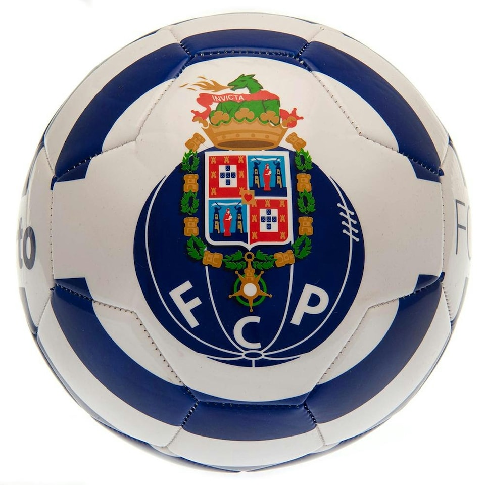 FC Porto Crest Football - White/Blue - 5