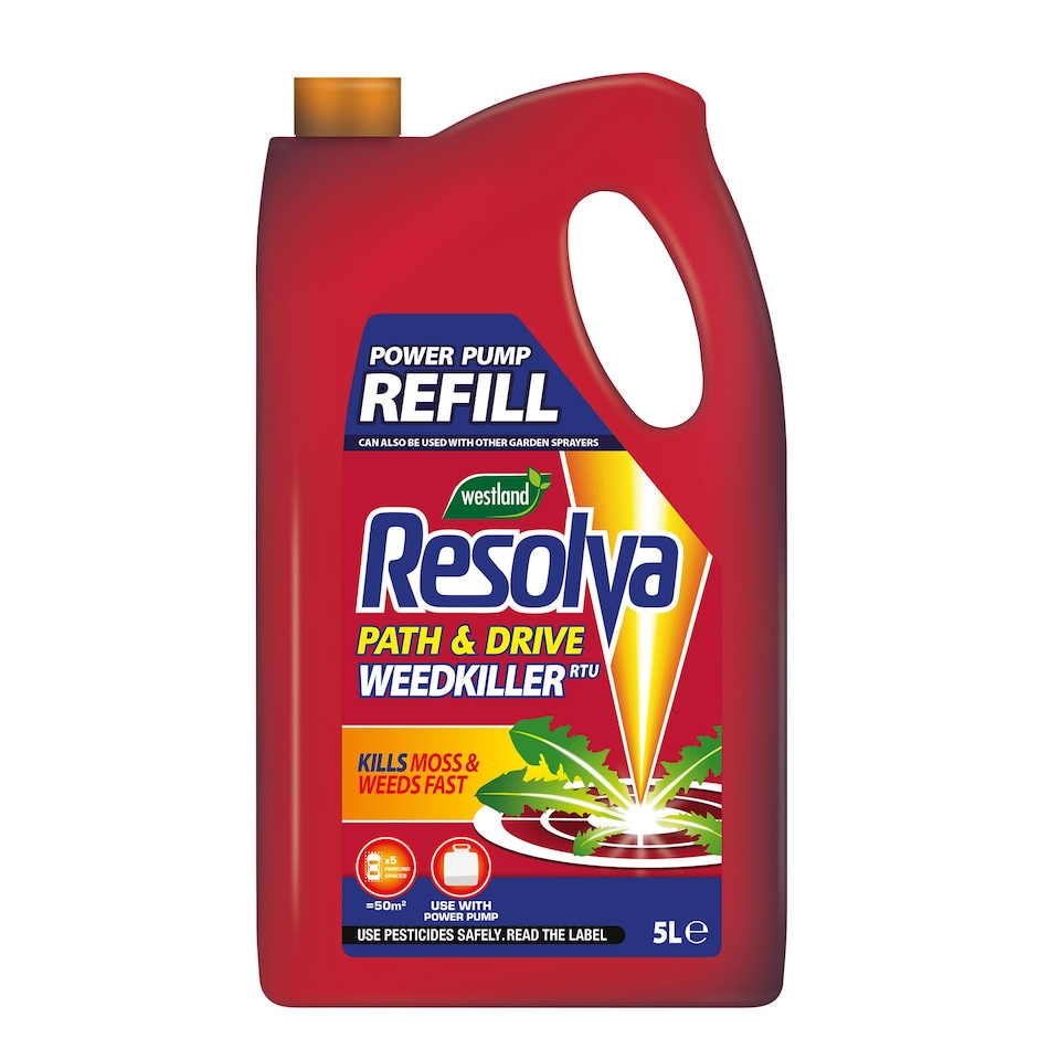 image 1 of Resolva Path & Drive Weedkiller - Ready-to-Use Pelargonic Acid Formula