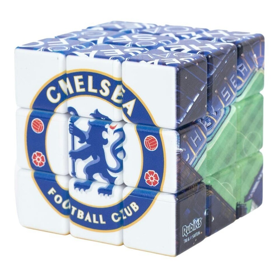 image 1 of Chelsea FC Puzzle Cube - Blue/White - One Size