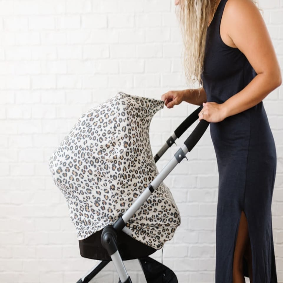 image 1 of Copper Pearl Nursing & Car Seat Cover Zara