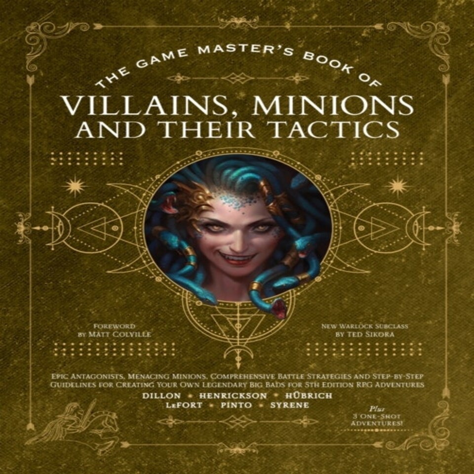 The Game Master's Book Of Villains Minions And Their Tactics