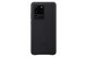 image 2 of Samsung Galaxy S20 Ultra Leather Cover Black Case EF-VG988LBEG