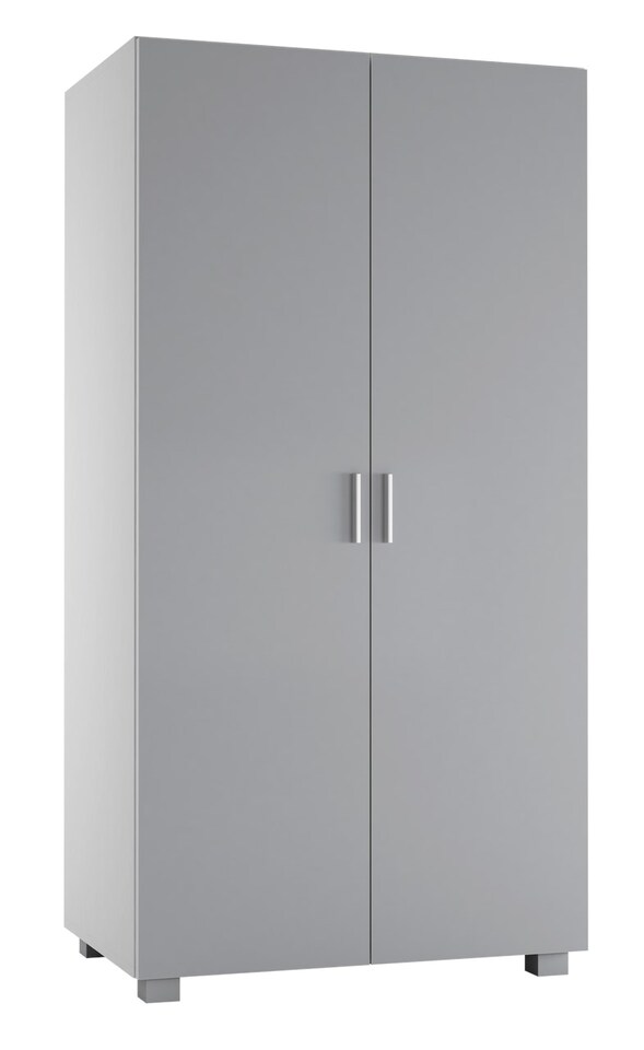 image 1 of Kids 2-Door  Wardrobe | Black | Unit Colour: Black