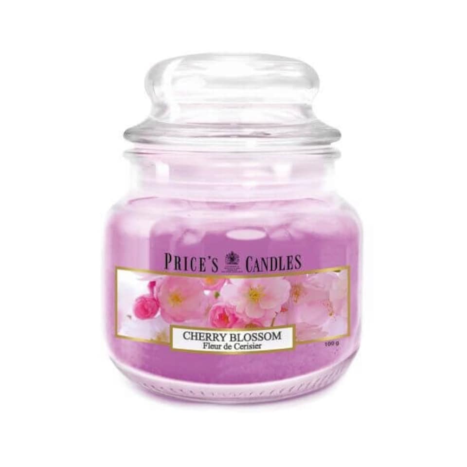 image 1 of Prices Fragrance Collection Cherry Blossom Small Jar Candle