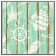 image 4 of Nautical elements oin wood (Picutre Frame) White | XL