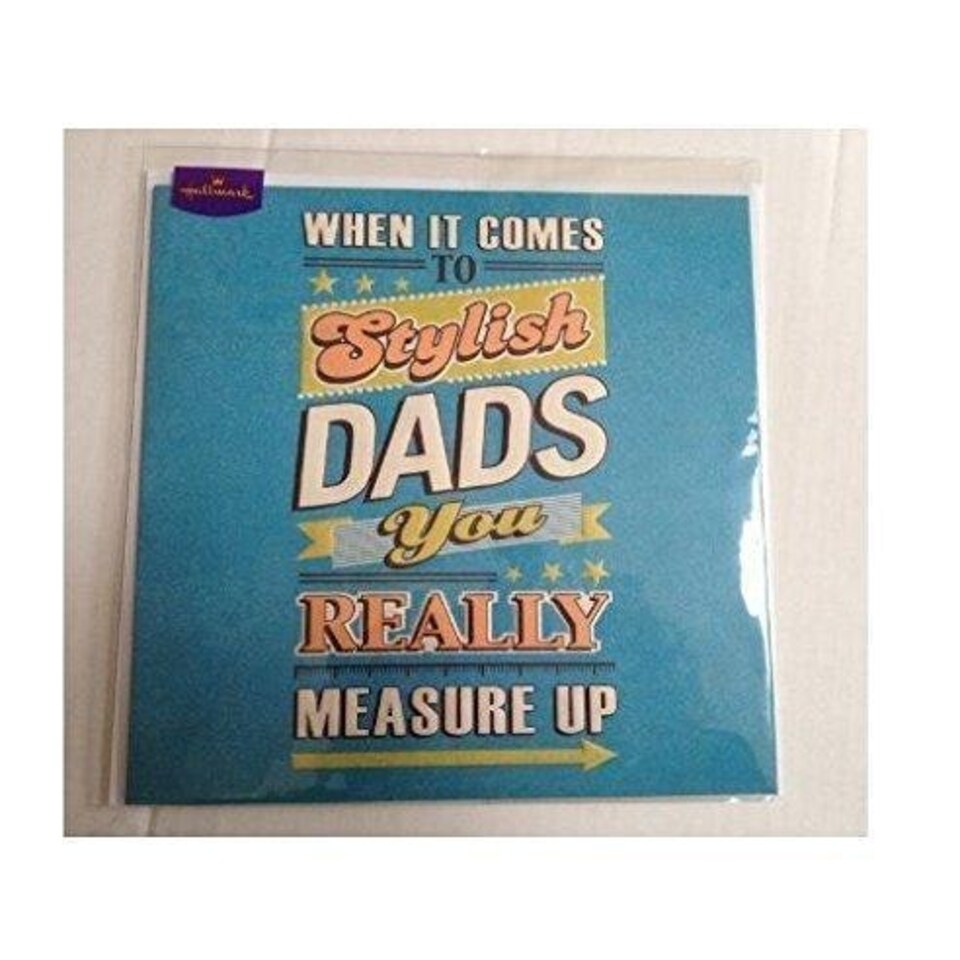 image 1 of Stylish DADS Father's Day Greetings Cards By Hallmark