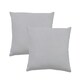 image 2 of BHS Twin Pack of Cushions, Grey