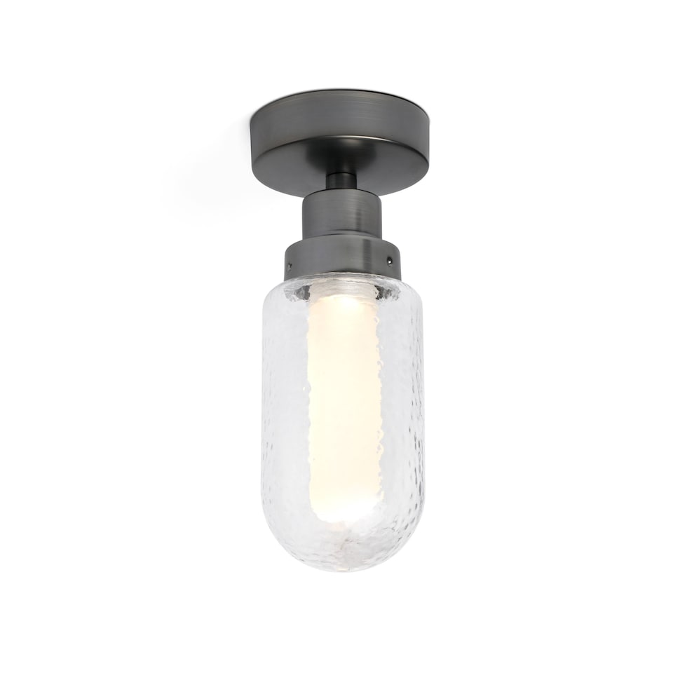 image 1 of Brume Bathroom LED Ceiling Lamp Metallic Grey 3W 2700K