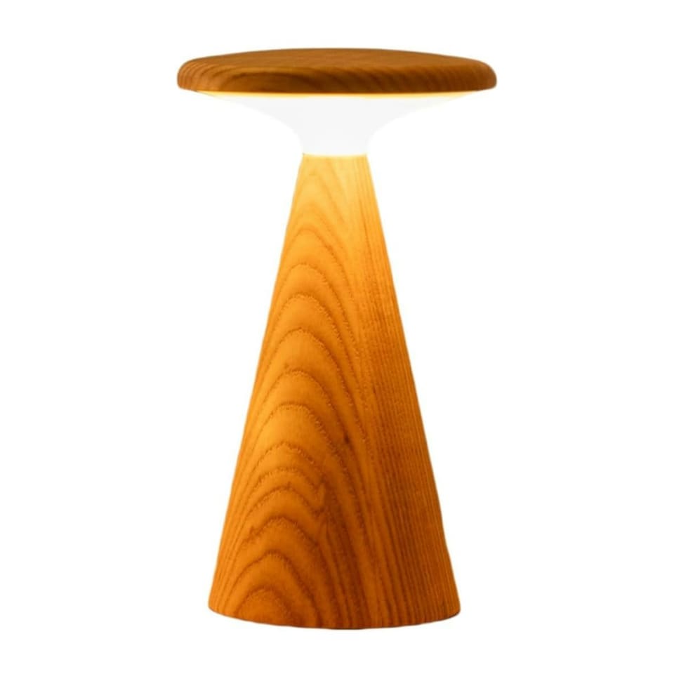 image 1 of Gingko Large Sylva Table Lamp N/A | White Ash