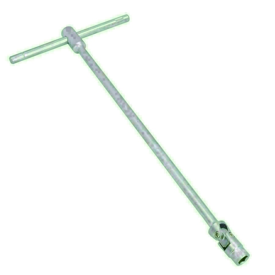 image 1 of 10mm Metric UJ Universal Joint T Bar Sockets Spanner Nut Spinner Wrench