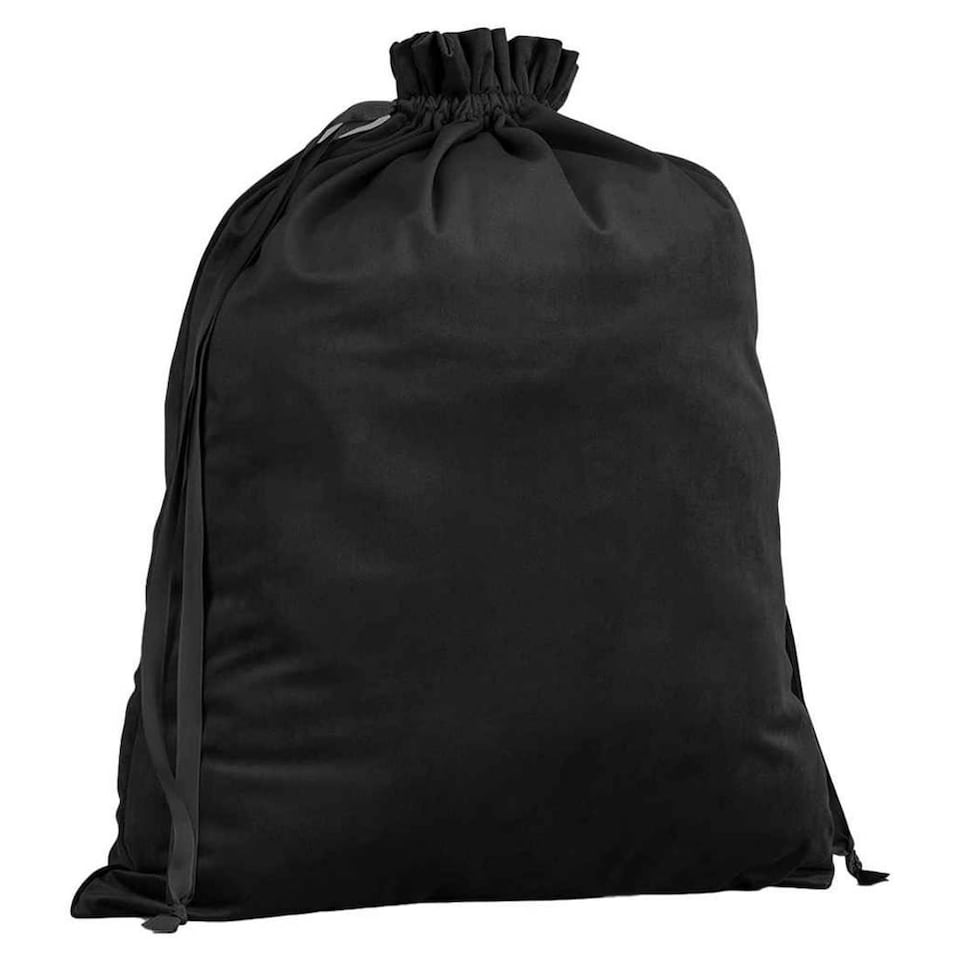Bagbase Velvet Gift Bag - Black Onyx - 44cm x 36cm