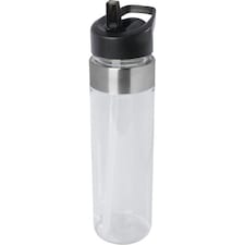 Dylan Tritan Flip Up 650ml Water Bottle - Clear - One Size