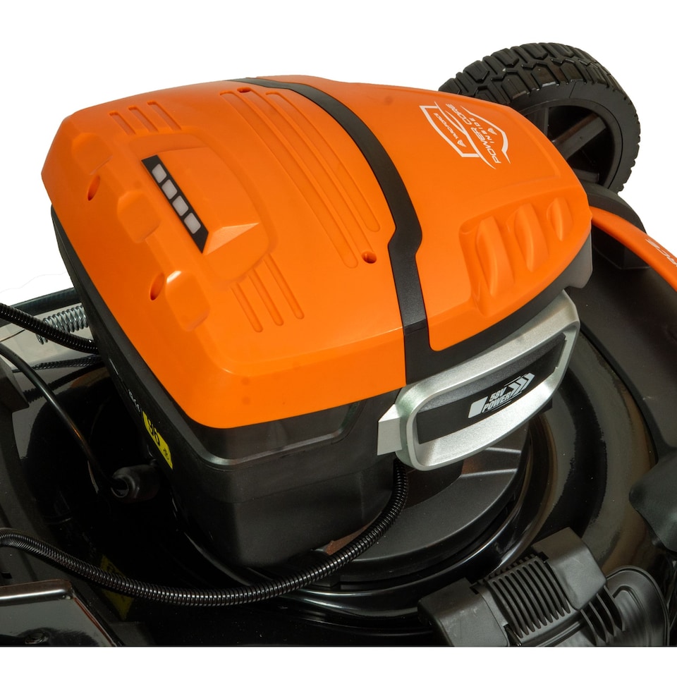 image 1 of Yard Force 58V LFP 46cm Premium Brushless Cordless Self-Propelled Lawnmower with Variable Speed - 60L Capacity, 7 Cutting Heights, Mulching Function